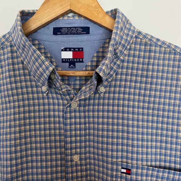 Tommy Hilfiger Other - Vintage Tommy Hilfiger Plaid Button Down Shirt